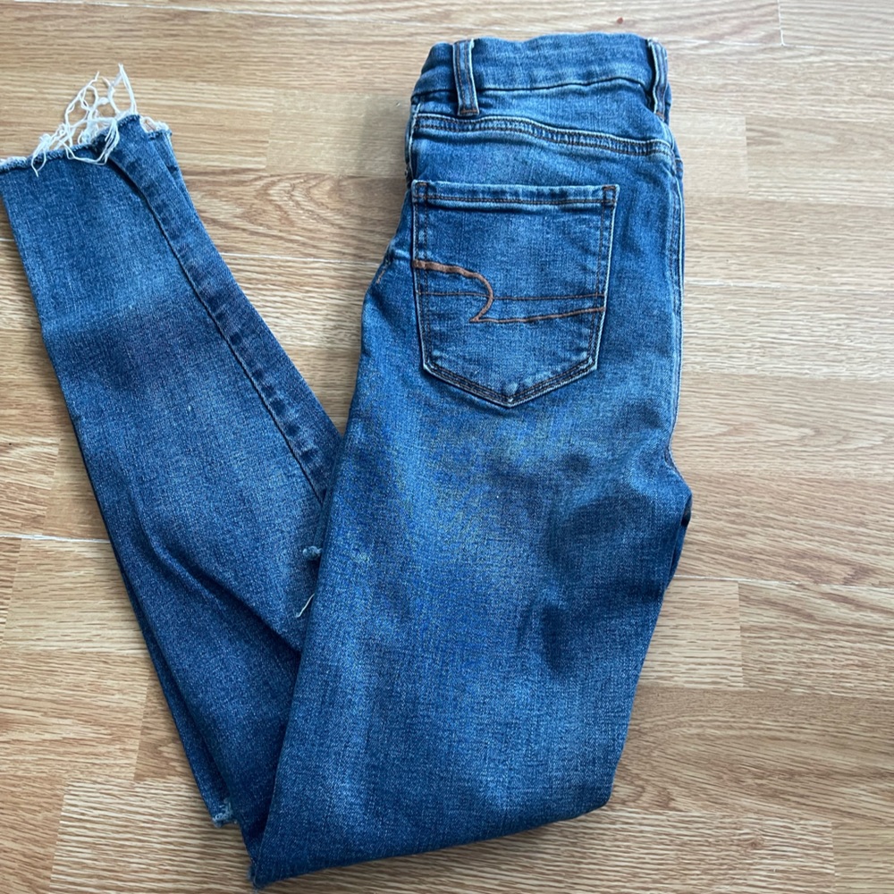 Curvy super high rise jeggings